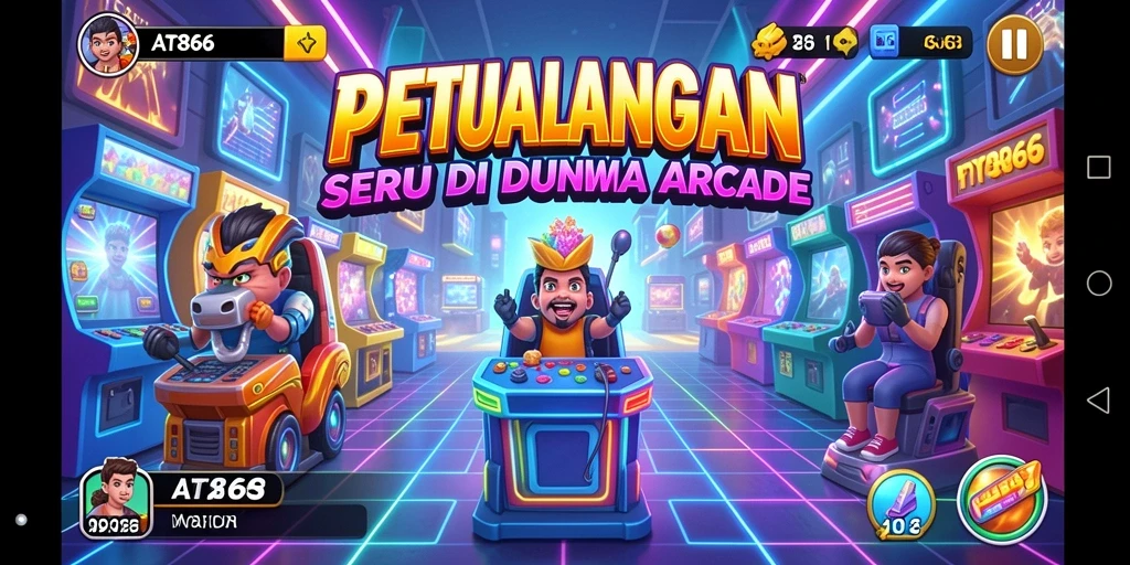 Tampilan gameplay AT866 yang seru dan penuh aksi.