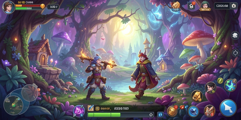 Tampilan gameplay seru dalam petualangan menakjubkan di CANVA168.