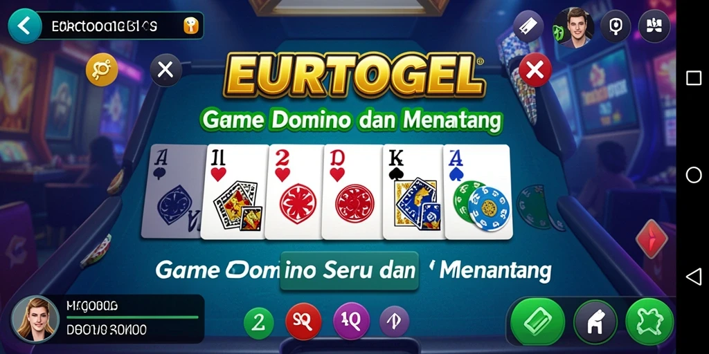 Tampilan gameplay EUROTOGEL yang mengasyikkan dan interaktif.