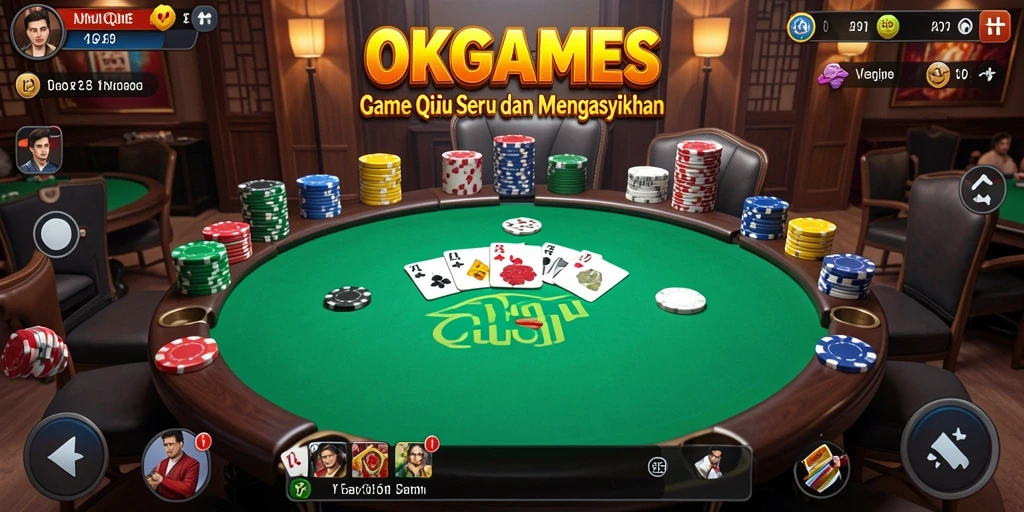 Tampilan menarik dari gameplay seru di OKGAMES.