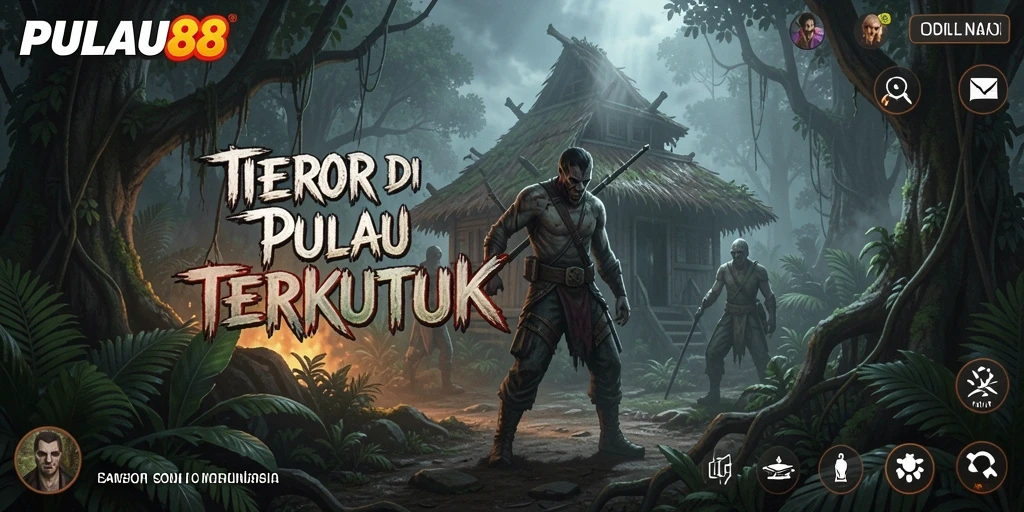 Gameplay mengerikan dengan suasana mencekam di PULAU88.